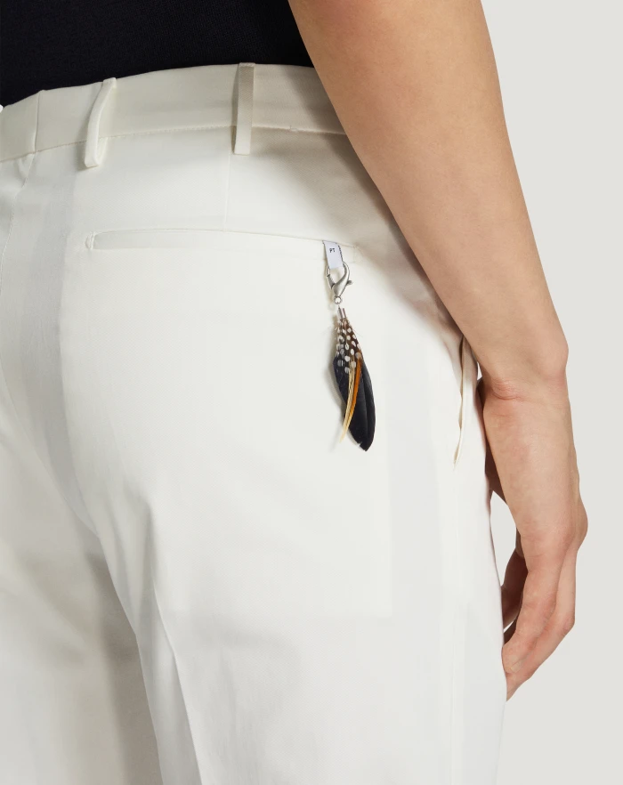 Pantaloni Torino Pantaloni Dieci in twill Prezzo Ridotto