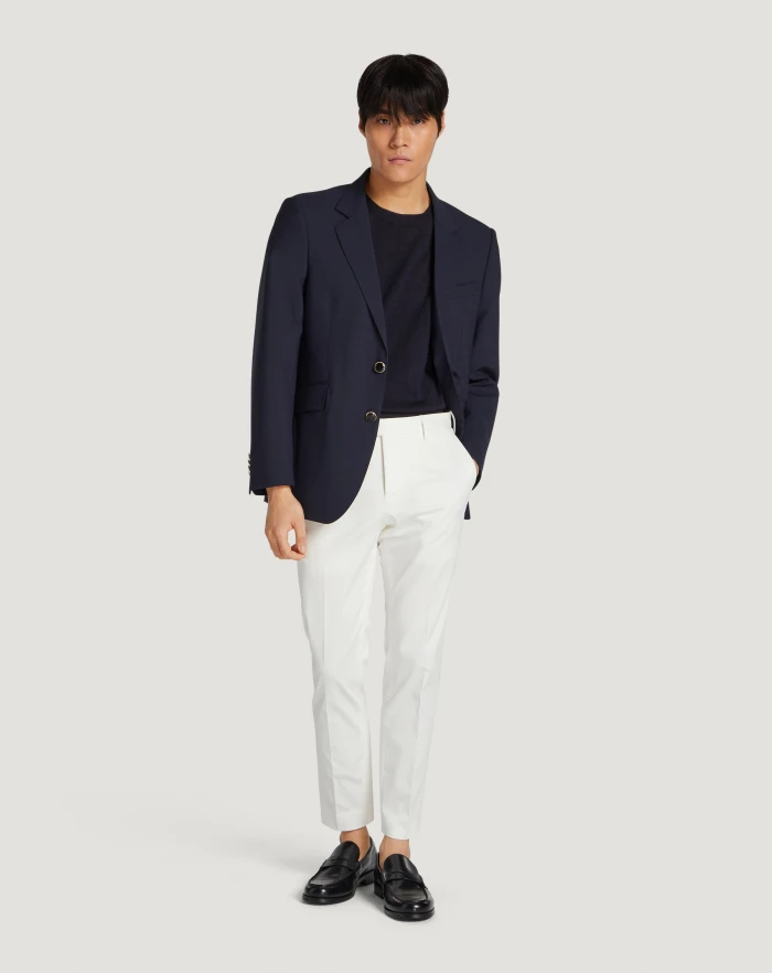 Pantaloni Torino Pantaloni Dieci in twill Prezzo Ridotto