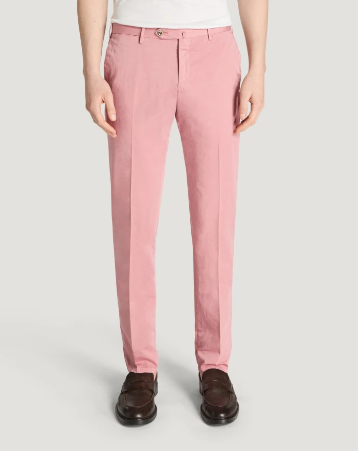 Pantaloni Torino Pantaloni Slim in silkochino Sconto