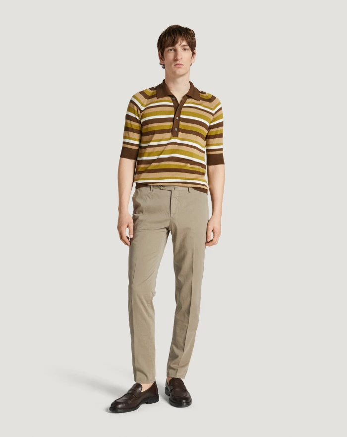 Pantaloni Torino Pantaloni Slim in silkochino Outlet