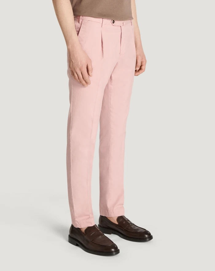 Pantaloni Torino Pantaloni Superslim in twill stretch Vendita Calda