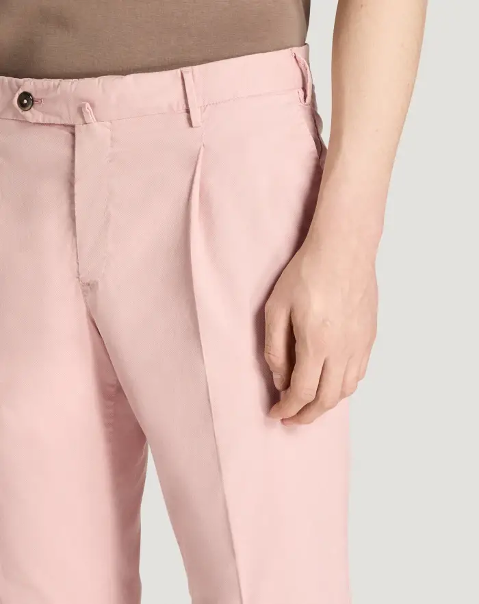 Pantaloni Torino Pantaloni Superslim in twill stretch Vendita Calda