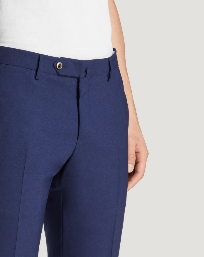 Pantaloni Torino Pantaloni Slim in lana four season Vendita Economica