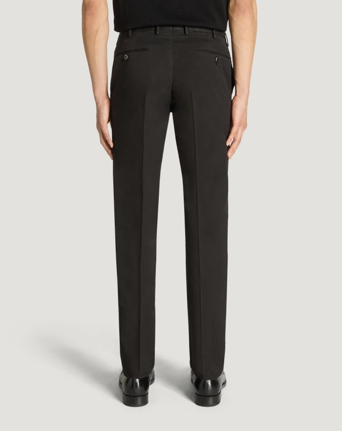 Pantaloni Torino Pantaloni Slim in gabardina stretch Vendita Economica