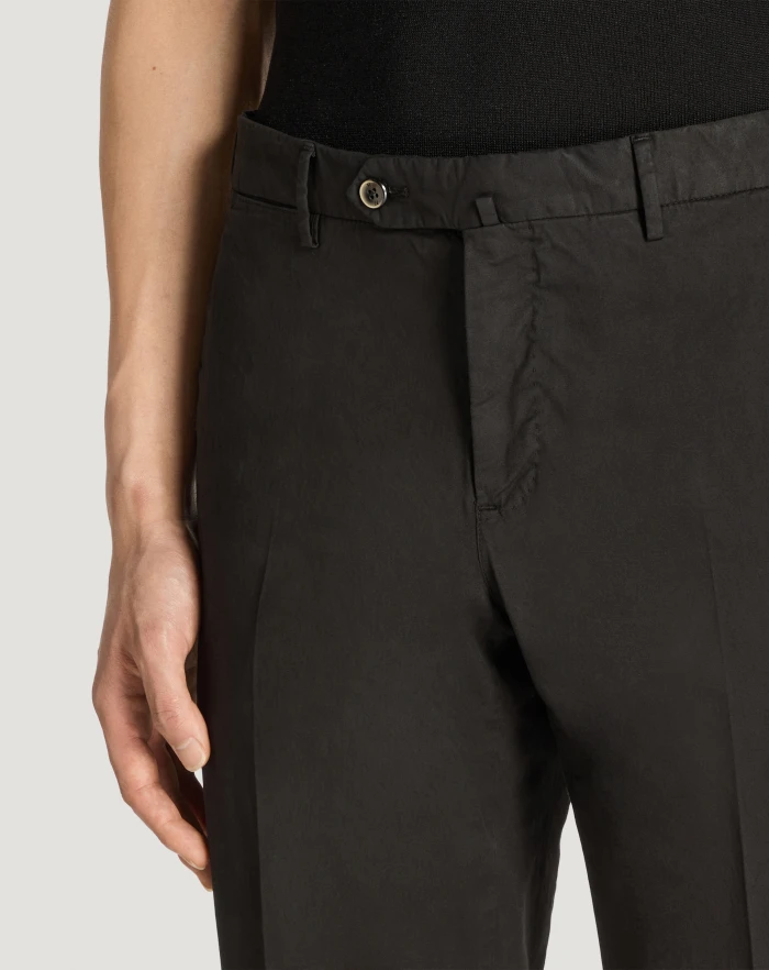 Pantaloni Torino Pantaloni Slim in gabardina stretch Vendita Economica
