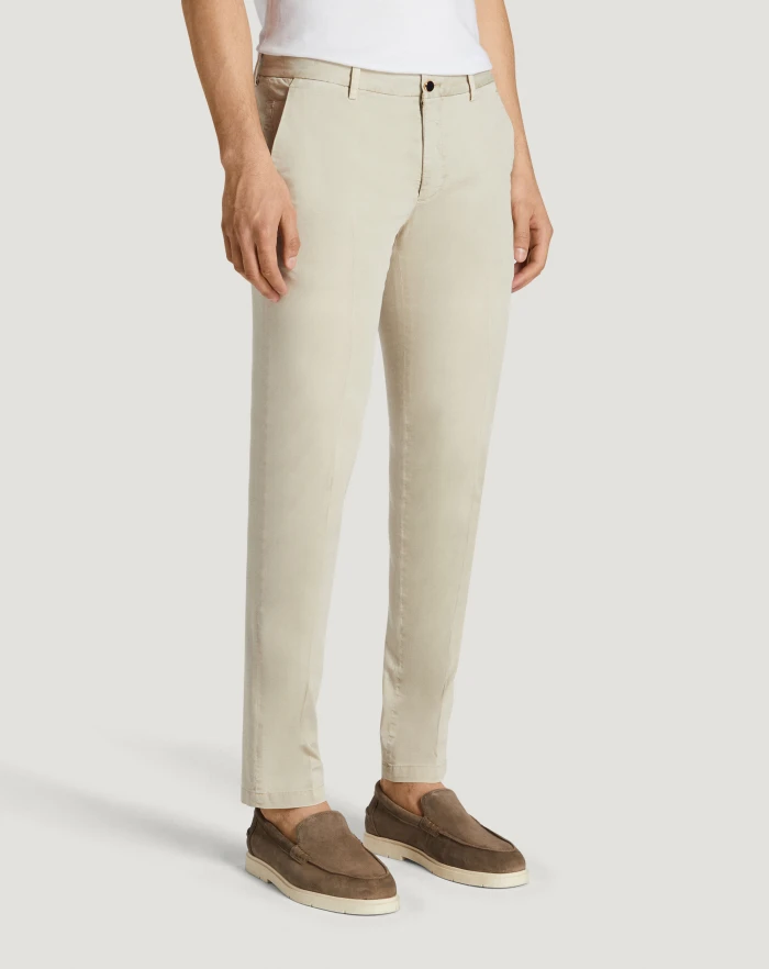 Pantaloni Torino Pantaloni House in raso stretch Saldi Di Fabbrica