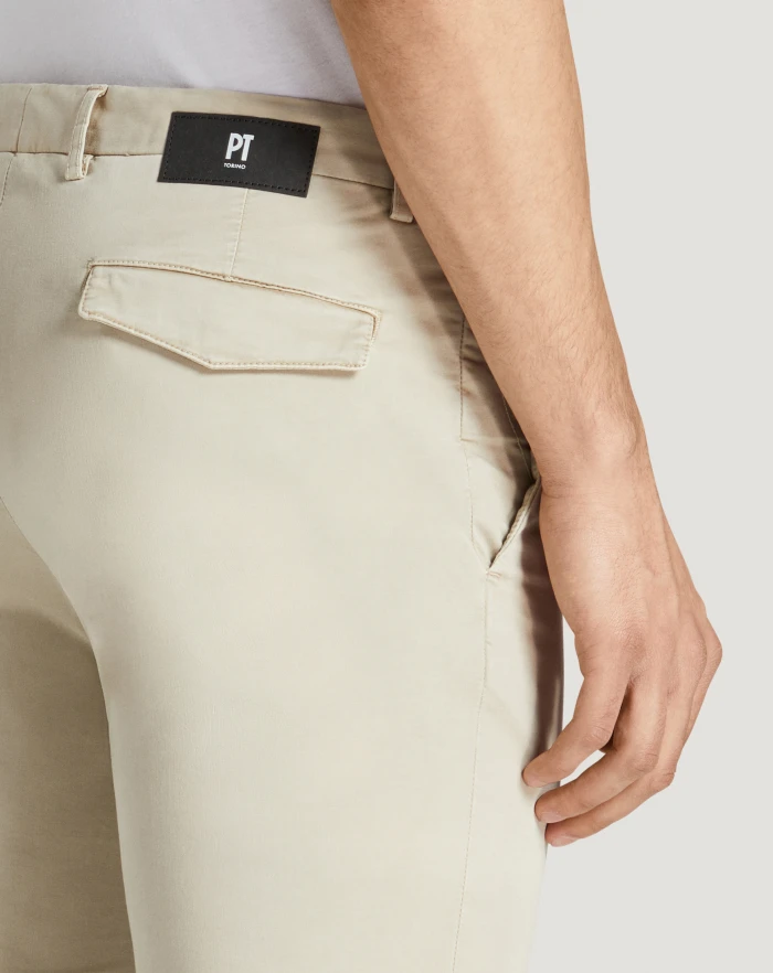 Pantaloni Torino Pantaloni House in raso stretch Saldi Di Fabbrica