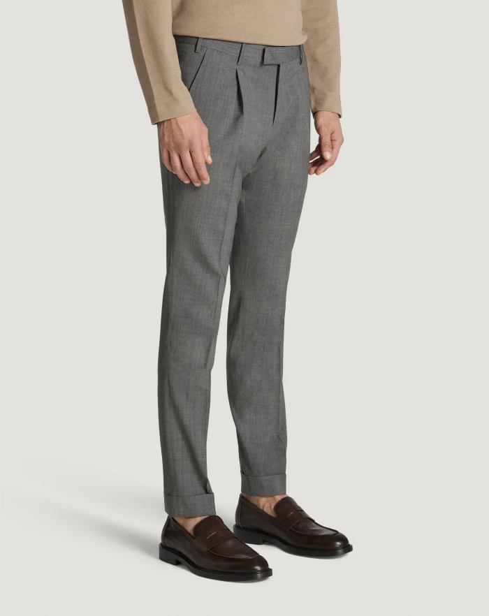 Pantaloni Torino Pantaloni Master in lana four season Sconto di tempo limitato