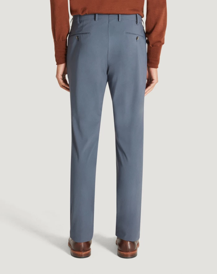 Pantaloni Torino Pantaloni Slim in tessuto organico stretch Negozio online di fabbrica
