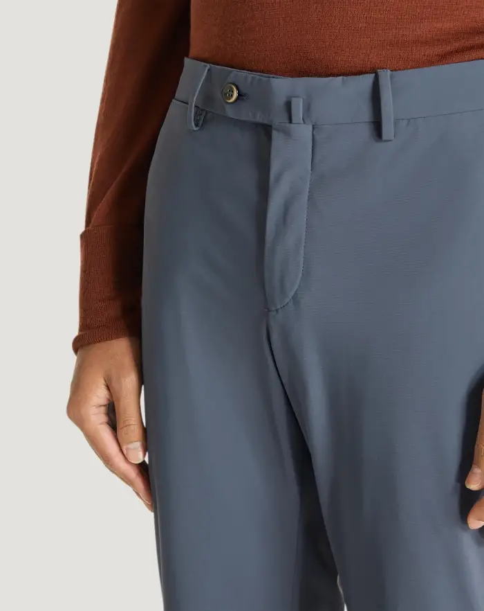 Pantaloni Torino Pantaloni Slim in tessuto organico stretch Negozio online di fabbrica