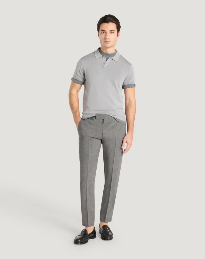 Pantaloni Torino Pantaloni Dieci in lana tropical Prezzo di fabbrica