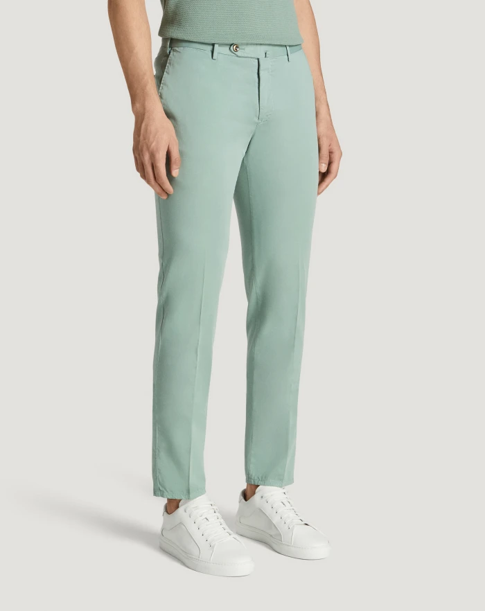 Pantaloni Torino Pantaloni Slim in silkochino Offerta speciale