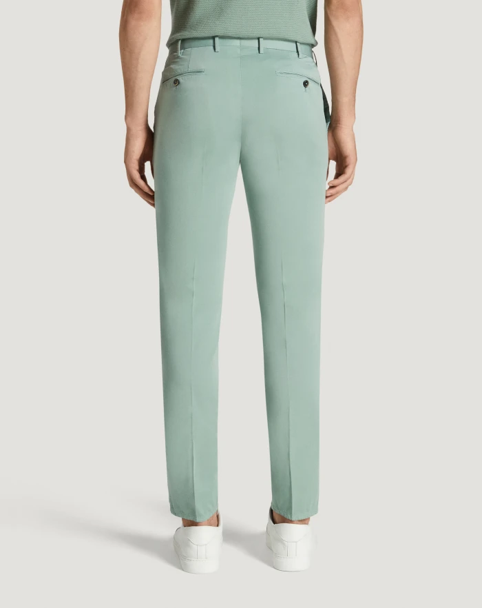 Pantaloni Torino Pantaloni Slim in silkochino Offerta speciale