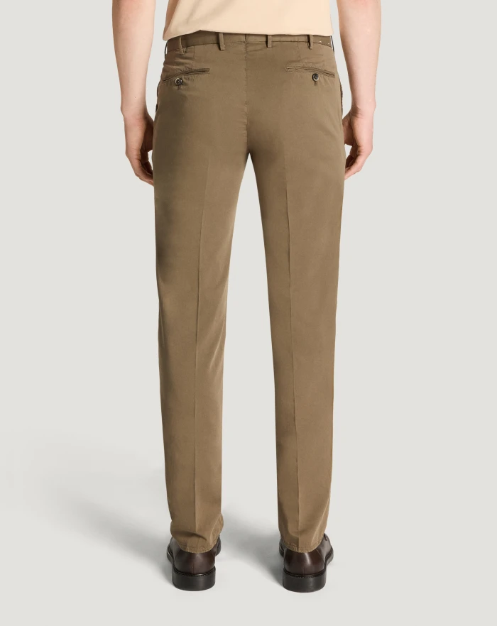 Pantaloni Torino Pantaloni Slim in silkochino Offerta esclusiva
