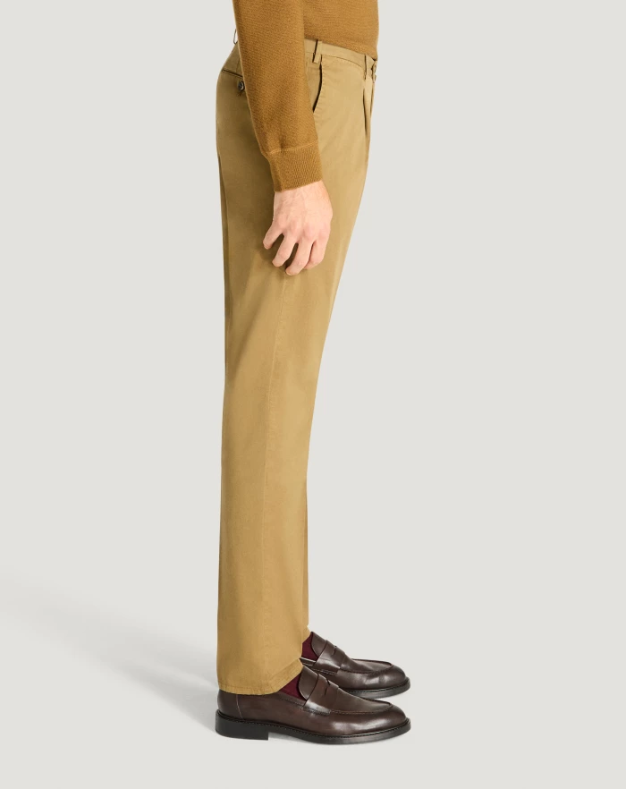 Pantaloni Torino Pantaloni Superslim in gabardina stretch Offerta Giorno del Papà