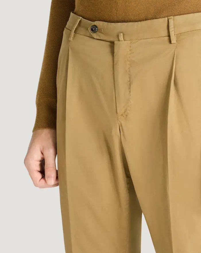 Pantaloni Torino Pantaloni Superslim in gabardina stretch Offerta Giorno del Papà