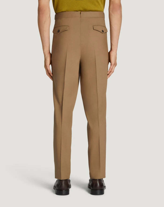 Pantaloni Torino Pantaloni Gentleman in lana tropical Smaltimento dello stoccaggio