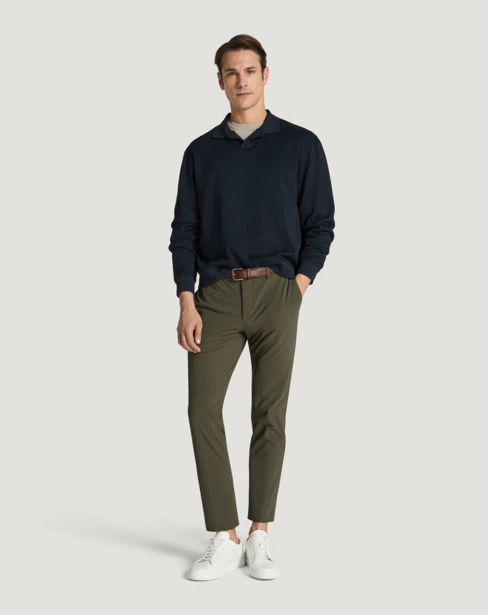 Pantaloni Torino Pantaloni Slim in tessuto organico stretch Online Outlet