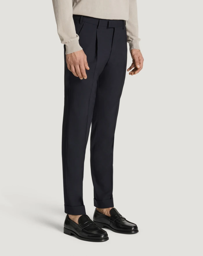 Pantaloni Torino Pantaloni Master in lana four season Offerte speciali