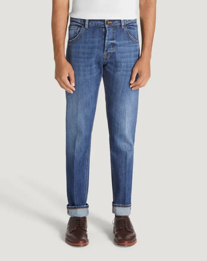 Pantaloni Torino Jeans Dub in denim organico Sconti VIP