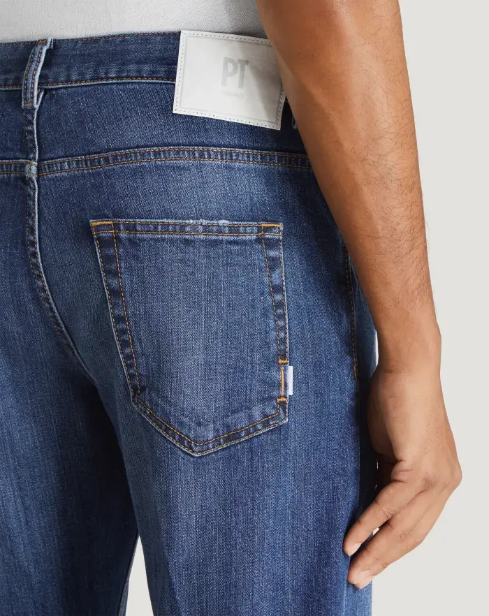 Pantaloni Torino Jeans Dub in denim organico Sconti VIP