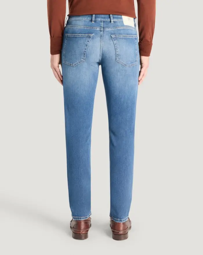 Pantaloni Torino Jeans Swing in denim soft touch Rilascio limitato