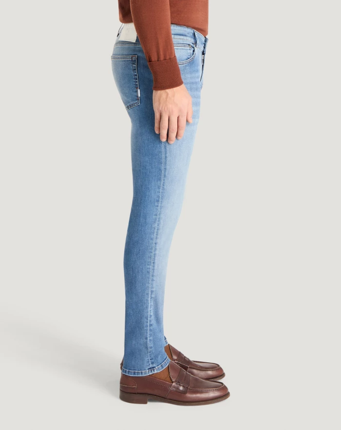 Pantaloni Torino Jeans Swing in denim stretch indigo ACQUISTA ORA