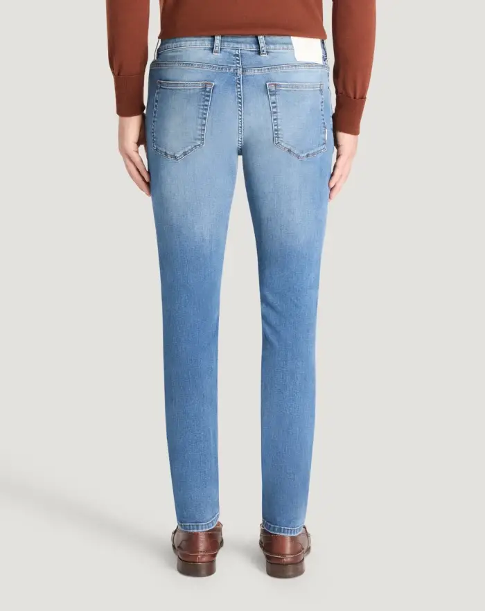 Pantaloni Torino Jeans Swing in denim stretch indigo ACQUISTA ORA