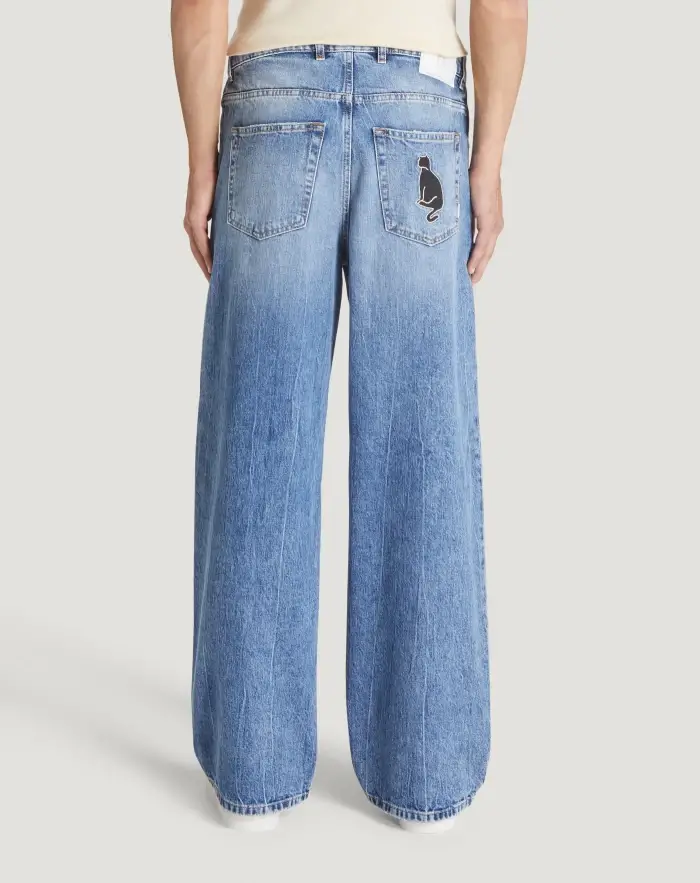 Pantaloni Torino Jeans Skater in denim vintage Latest stili