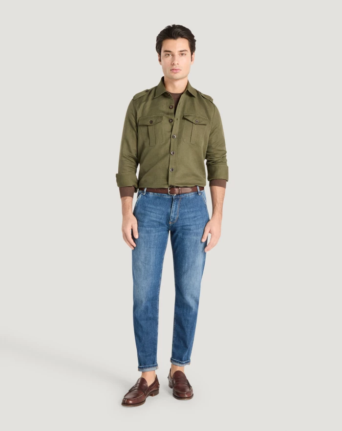 Pantaloni Torino Jeans Indie in denim soft touch Ultimi due giorni
