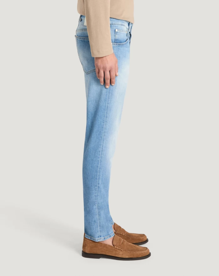 Pantaloni Torino Jeans Reggae in denim soft touch Fino al 60% di sconto