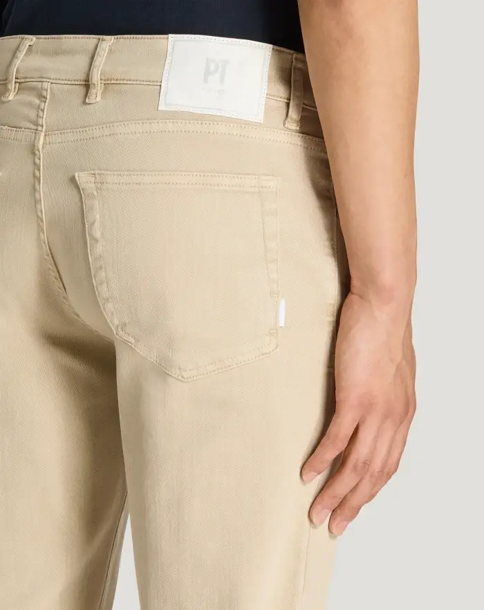 Pantaloni Torino Jeans Swing in silky denim stretch Fino al 65% di sconto
