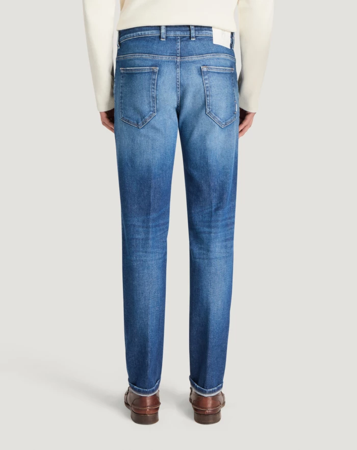 Pantaloni Torino Jeans Reggae in denim stretch Only for today