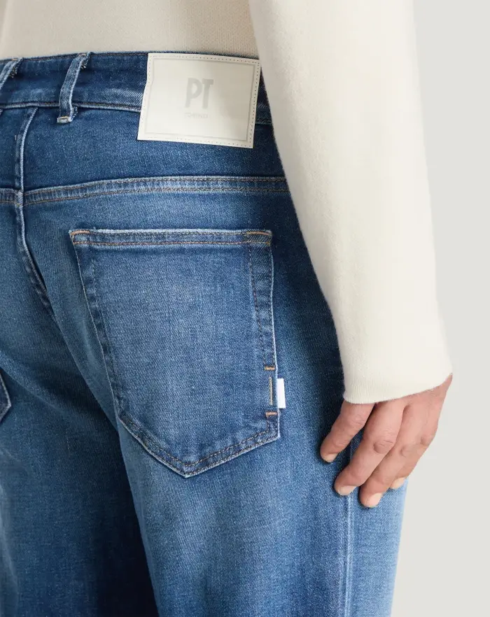 Pantaloni Torino Jeans Reggae in denim stretch Only for today