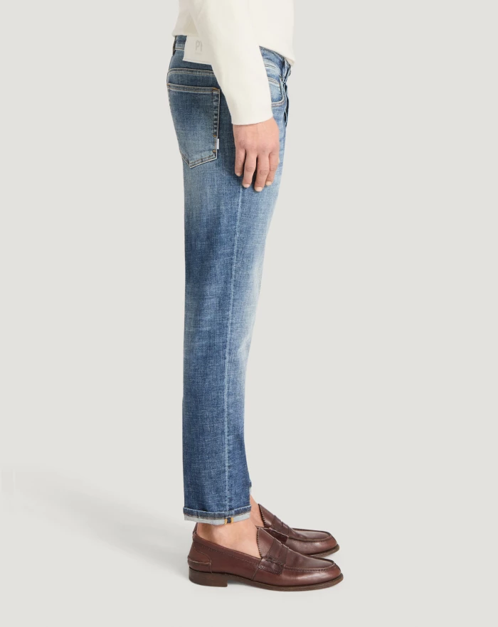 Pantaloni Torino Jeans Reggae in denim organico stretch Offerta speciale della fabbrica