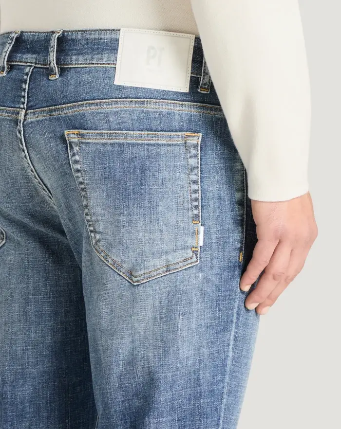 Pantaloni Torino Jeans Reggae in denim organico stretch Offerta speciale della fabbrica