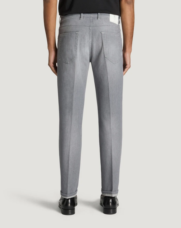 Pantaloni Torino Jeans Reggae in light grey denim Discount Store per i nuovi prodotti