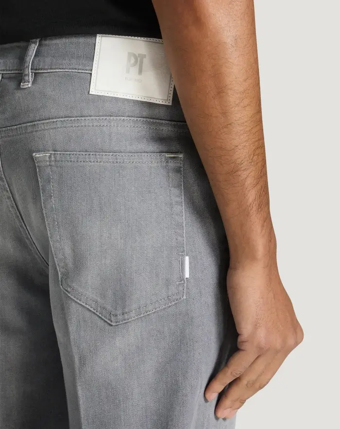 Pantaloni Torino Jeans Reggae in light grey denim Discount Store per i nuovi prodotti