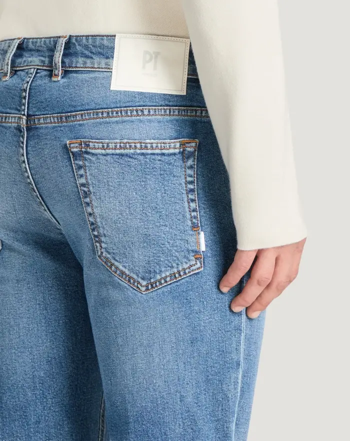Pantaloni Torino Jeans Reggae in denim recycled stretch Super sconto