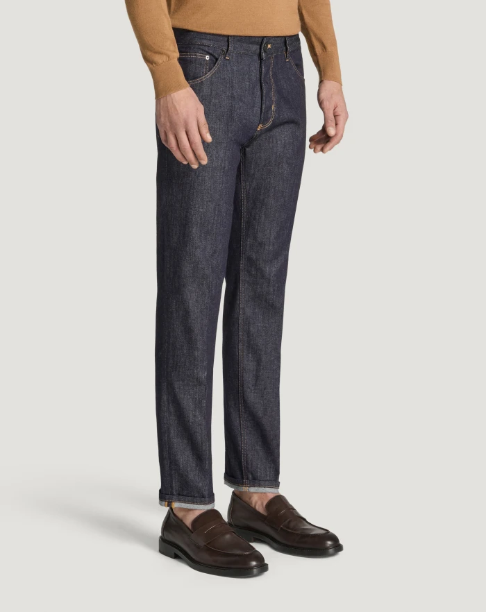 Pantaloni Torino Jeans Reggae in stretch indigo batavia 50% di sconto con spedizione gratuita