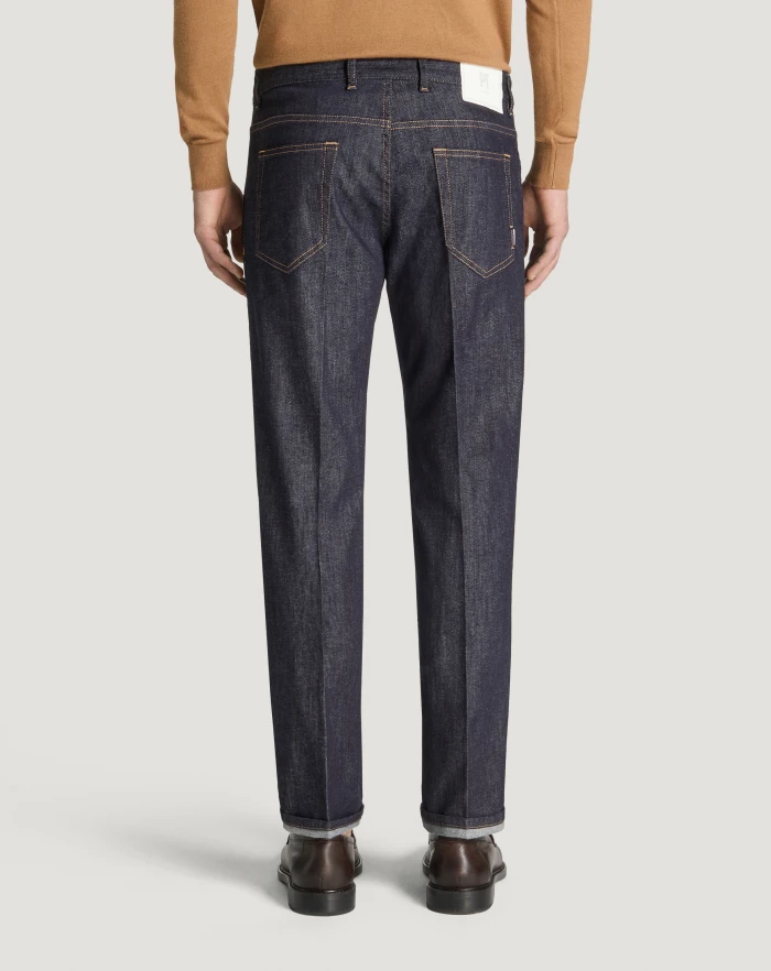 Pantaloni Torino Jeans Reggae in stretch indigo batavia 50% di sconto con spedizione gratuita