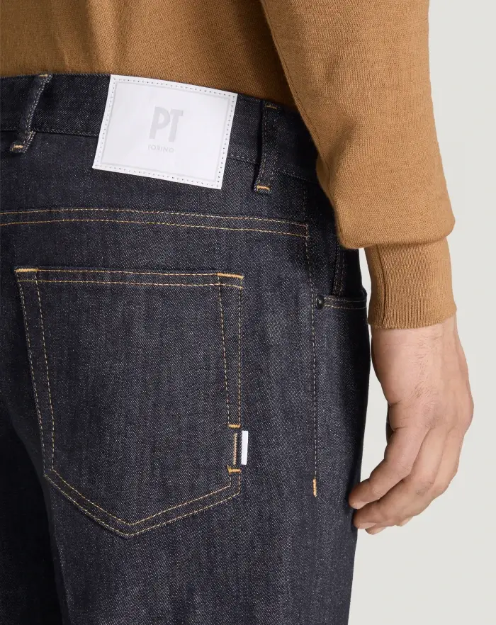Pantaloni Torino Jeans Reggae in stretch indigo batavia 50% di sconto con spedizione gratuita