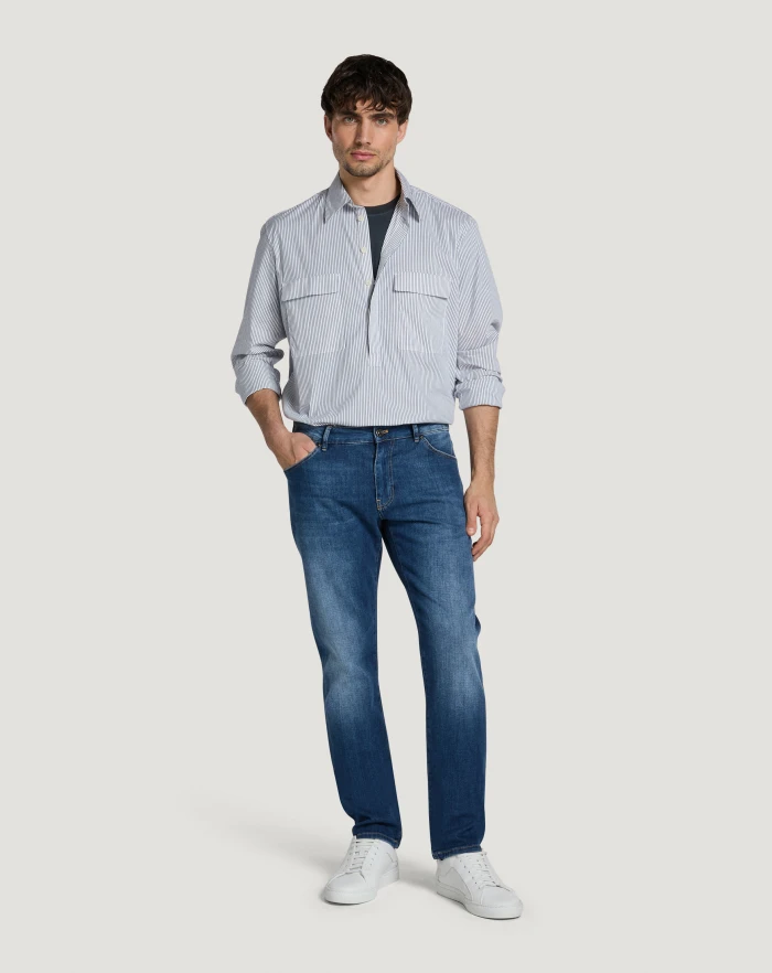 Pantaloni Torino Jeans Soul in denim soft touch Limitato a 3 giorni