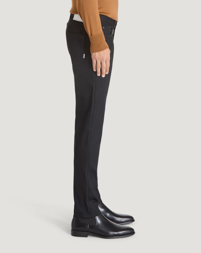Pantaloni Torino Jeans Rock in denim super black Black Friday Prezzi