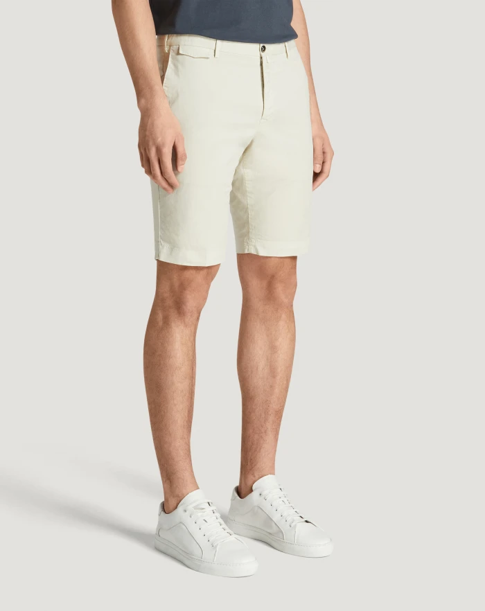 Pantaloni Torino Bermuda in gabardina stretch 2025