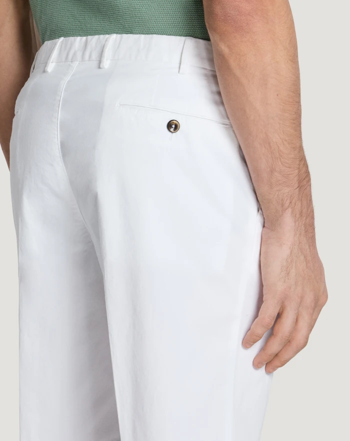 Pantaloni Torino Bermuda in gabardina stretch Italy