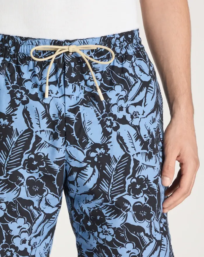Pantaloni Torino Bermuda in popeline di cotone Soddisfazione Garantita