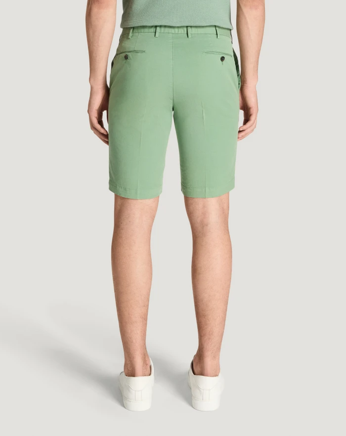Pantaloni Torino Bermuda in gabardina stretch Prezzo Ridotto