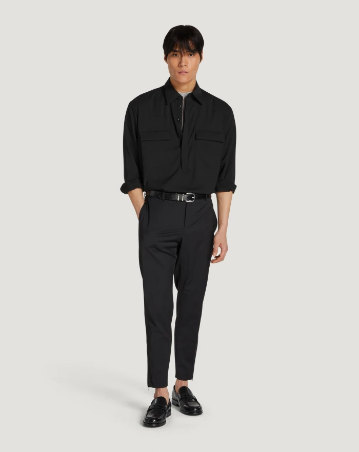Pantaloni Torino Camicia in lana Prezzo di fabbrica