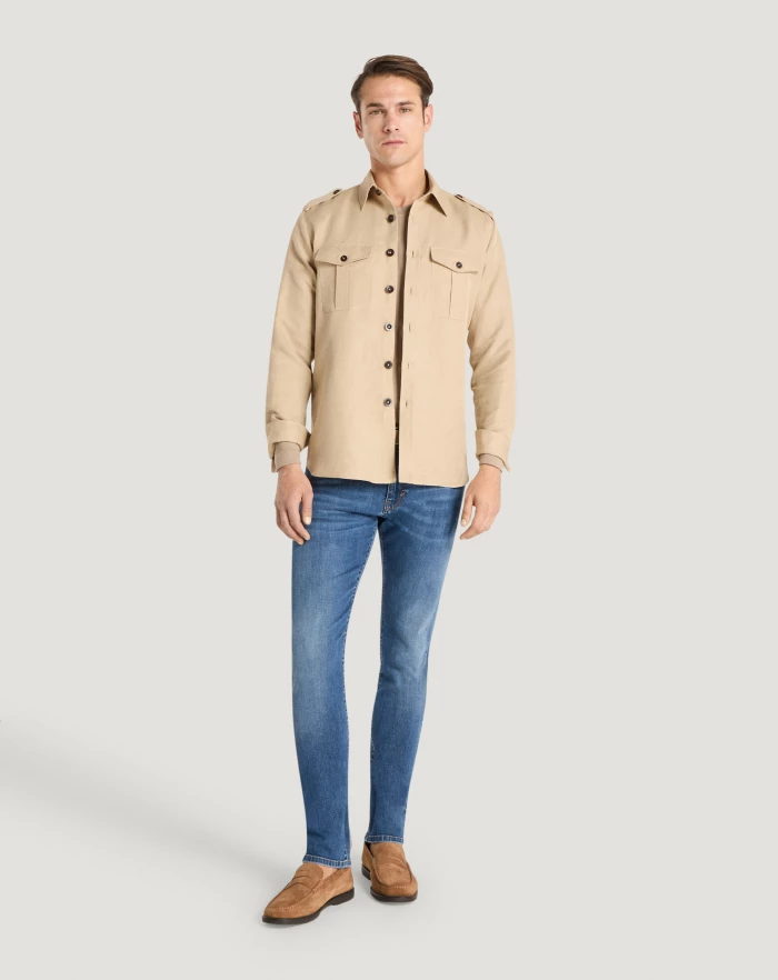 Pantaloni Torino Camicia in twill Fornitura limitata